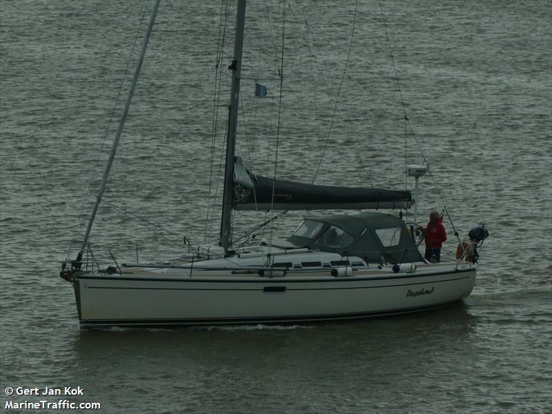 vagebond (Sailing vessel) - IMO , MMSI 244260034, Call Sign PC 2441 under the flag of Netherlands