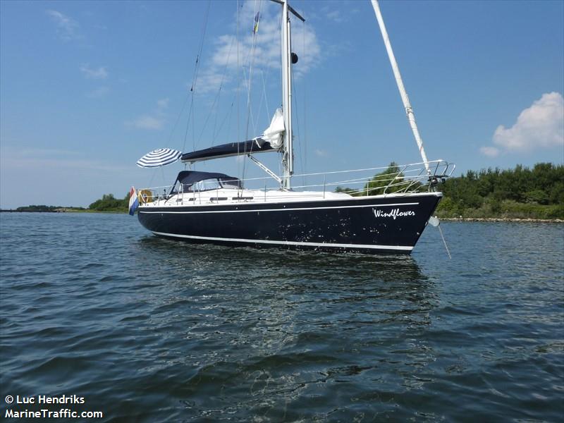 windflower (Pleasure craft) - IMO , MMSI 244615069, Call Sign PC9900 under the flag of Netherlands