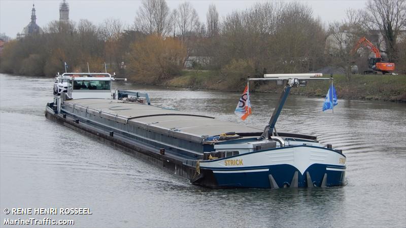 strick (Cargo ship) - IMO , MMSI 244710427, Call Sign PB2696 under the flag of Netherlands