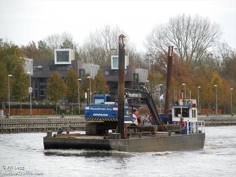 hans paul (Dredging or UW ops) - IMO , MMSI 244730484, Call Sign PG8236 under the flag of Netherlands