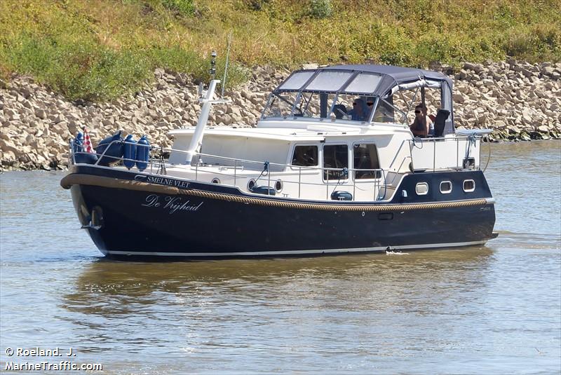 de vrijheid (Pleasure craft) - IMO , MMSI 244850896, Call Sign PB7321 under the flag of Netherlands