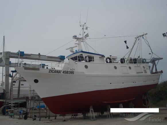 zicana (Fishing vessel) - IMO , MMSI 247084070, Call Sign IJUC under the flag of Italy