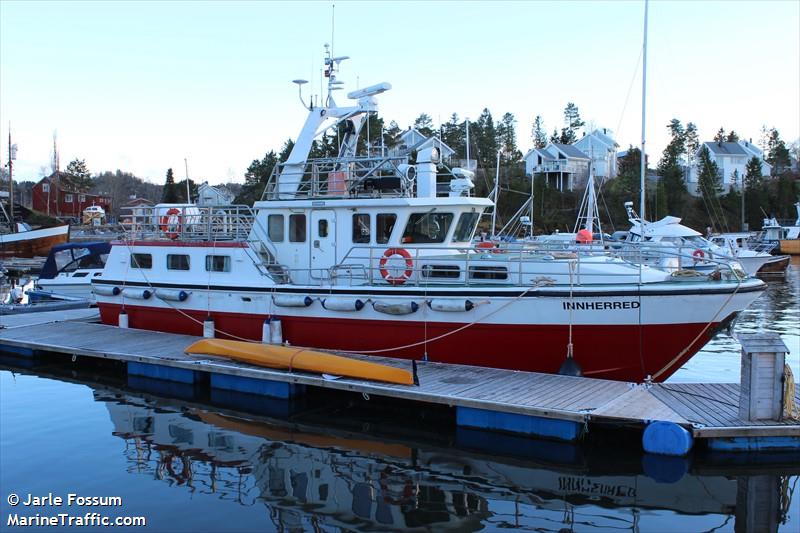 innherred (Passenger ship) - IMO , MMSI 257047800, Call Sign LAYA under the flag of Norway