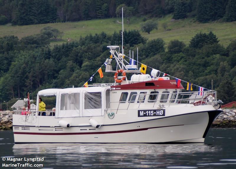 siwa (Fishing vessel) - IMO , MMSI 257196940, Call Sign LK9126 under the flag of Norway