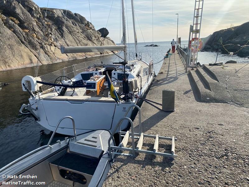 pompe (Sailing vessel) - IMO , MMSI 265009600, Call Sign SF8820 under the flag of Sweden