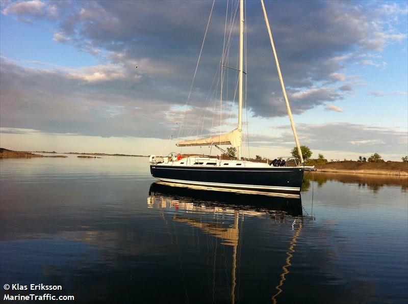 blues (Sailing vessel) - IMO , MMSI 265728870, Call Sign SB3204 under the flag of Sweden