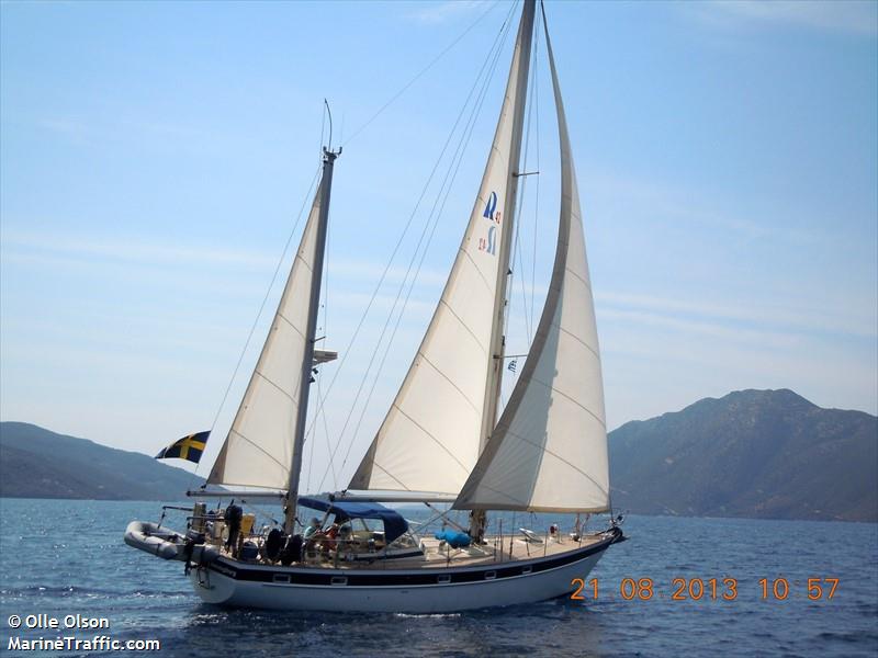 elsa (Sailing vessel) - IMO , MMSI 265739010, Call Sign SE7929 under the flag of Sweden
