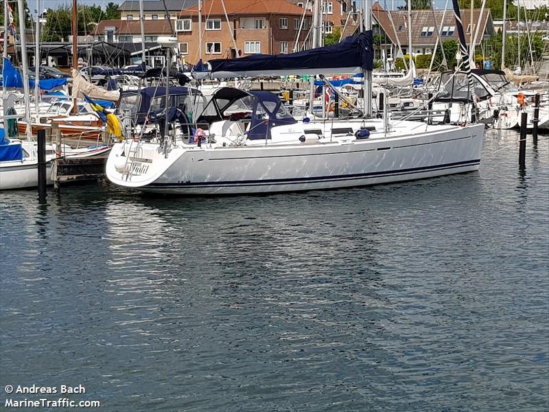 judit (Pleasure craft) - IMO , MMSI 265828950, Call Sign SF7504 under the flag of Sweden