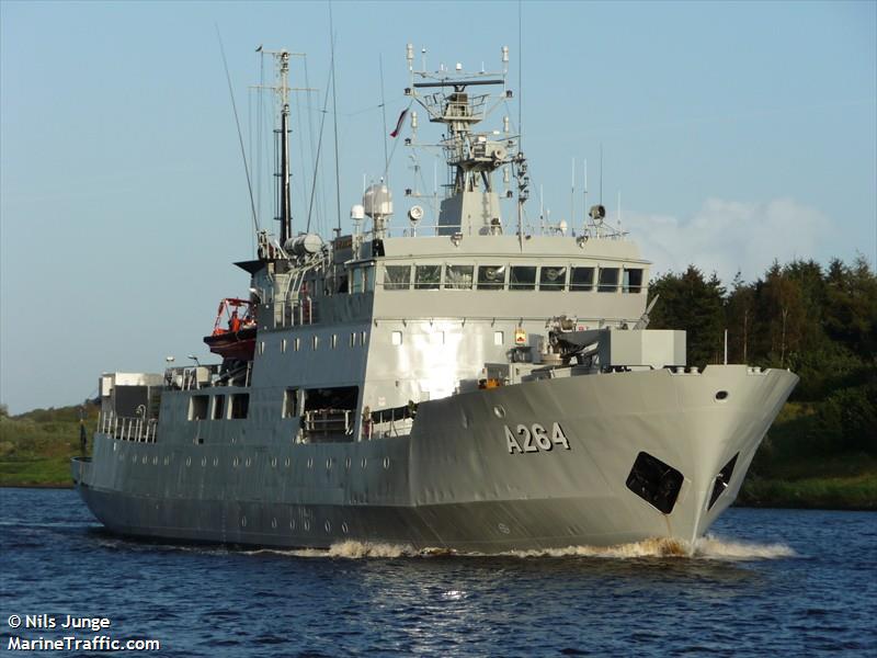 hms trosso (Research Vessel) - IMO 8119027, MMSI 265837000, Call Sign SGFQ under the flag of Sweden