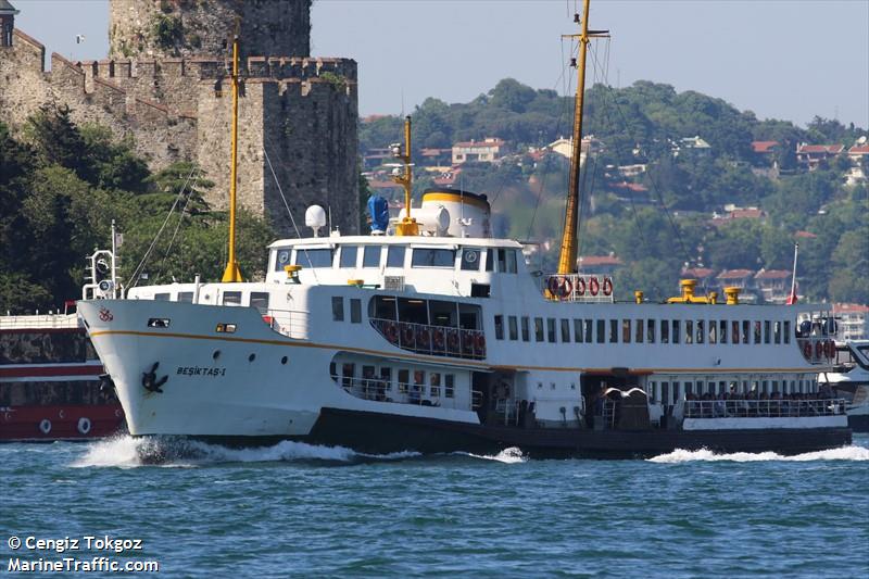 besiktas-i (Passenger ship) - IMO , MMSI 271002511, Call Sign TC5418 under the flag of Turkey