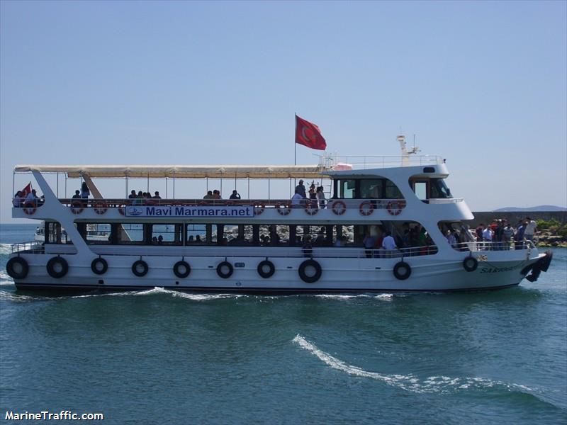 sarioglu-i (Passenger ship) - IMO , MMSI 271010642, Call Sign TCA2160 under the flag of Turkey