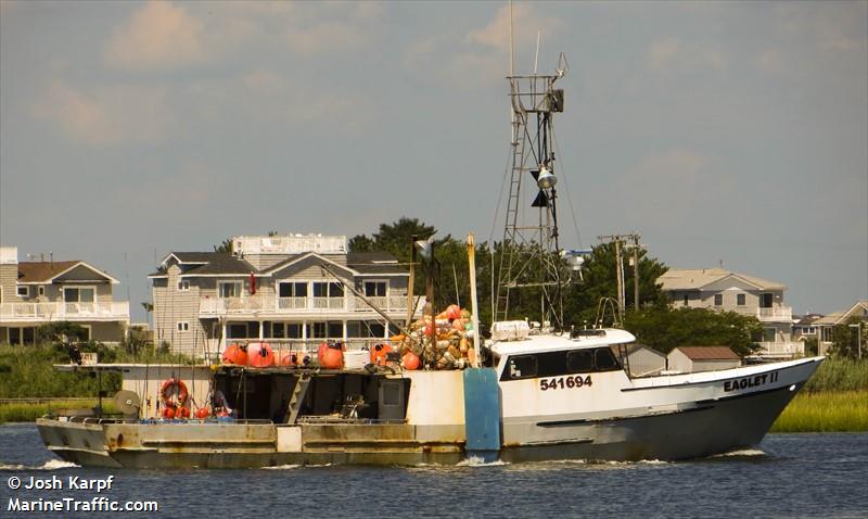 fv eaglet 2 (Fishing vessel) - IMO , MMSI 366906080, Call Sign WDB5118 under the flag of United States (USA)