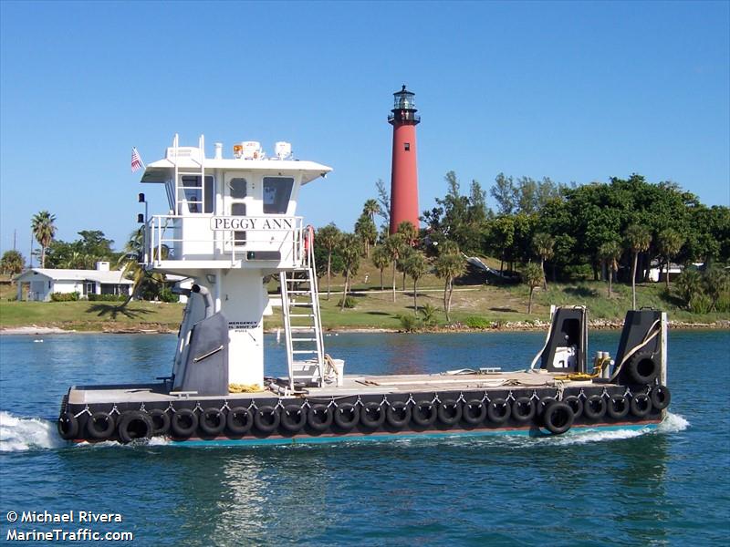 peggy ann (Tug) - IMO , MMSI 366966910, Call Sign WDB8950 under the flag of United States (USA)