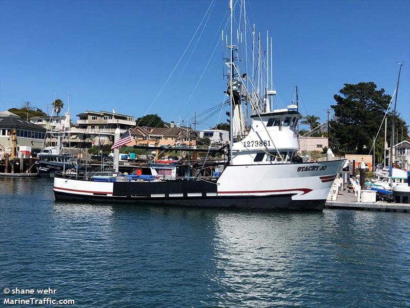 stacey jo (Fishing vessel) - IMO , MMSI 368009260, Call Sign WDJ7699 under the flag of United States (USA)