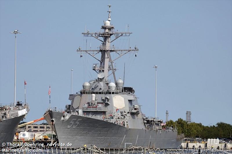 us govt vessel 55 (Unknown) - IMO , MMSI 368873000, Call Sign NSDT under the flag of United States (USA)