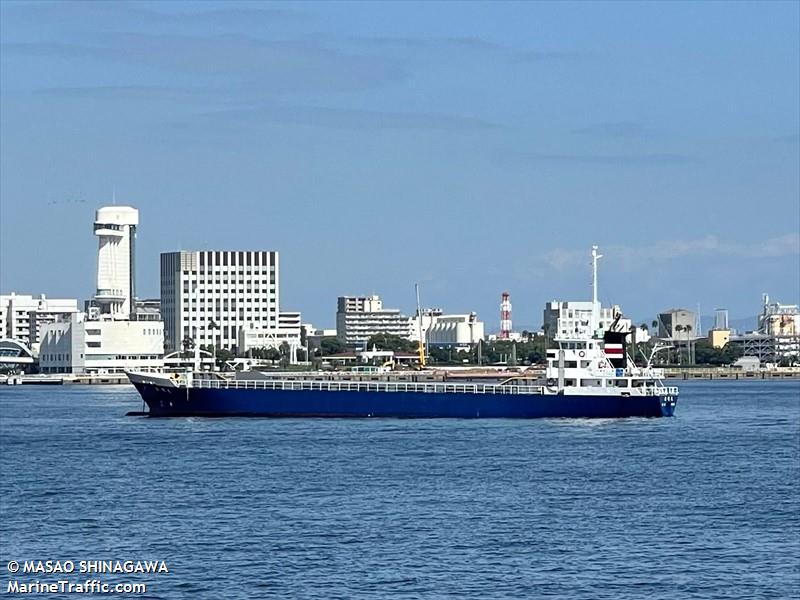 seimei maru (Cargo ship) - IMO , MMSI 431005886 under the flag of Japan