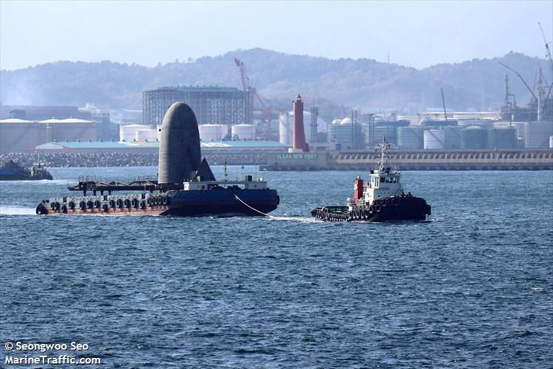 ko ryo 307 ho (Tug) - IMO 8850827, MMSI 440146100, Call Sign D7LB under the flag of Korea