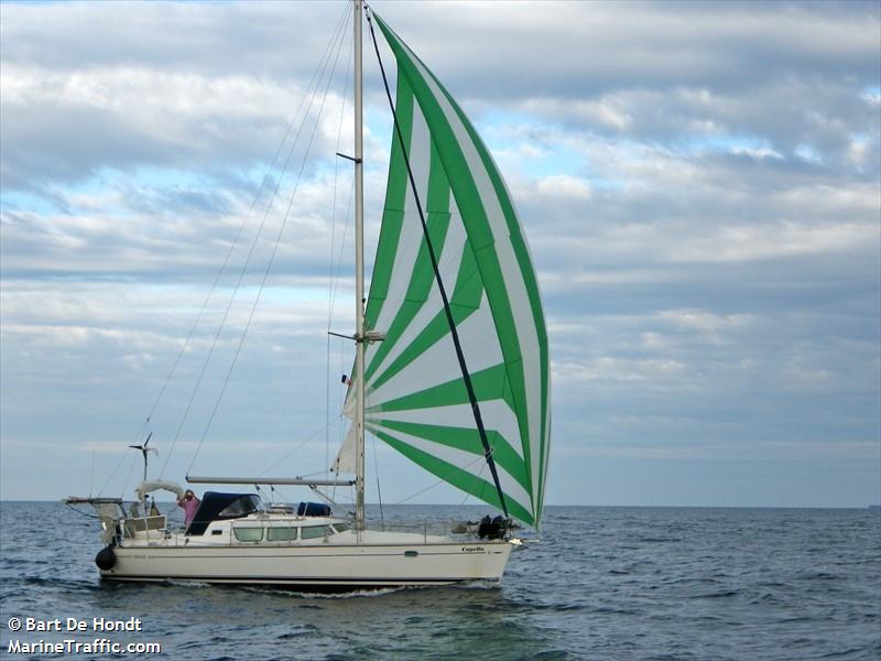 capella (Pleasure craft) - IMO , MMSI 205350810 under the flag of Belgium