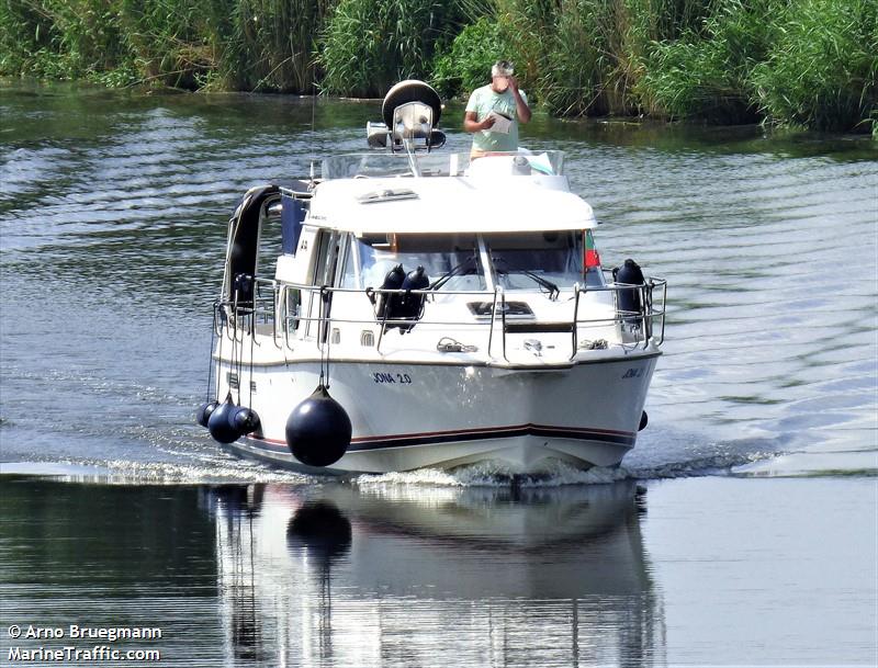 jona 2.0 (Pleasure craft) - IMO , MMSI 211191300, Call Sign DA4390 under the flag of Germany