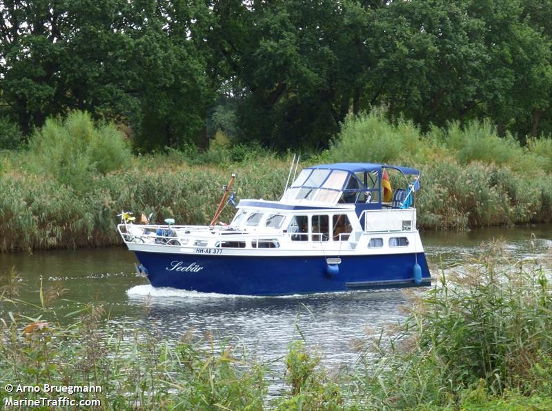 seebaer (Pleasure craft) - IMO , MMSI 211271310, Call Sign DH6615 under the flag of Germany
