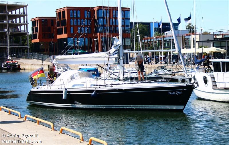 sy panta rhei (Pleasure craft) - IMO , MMSI 211318020, Call Sign DG8590 under the flag of Germany