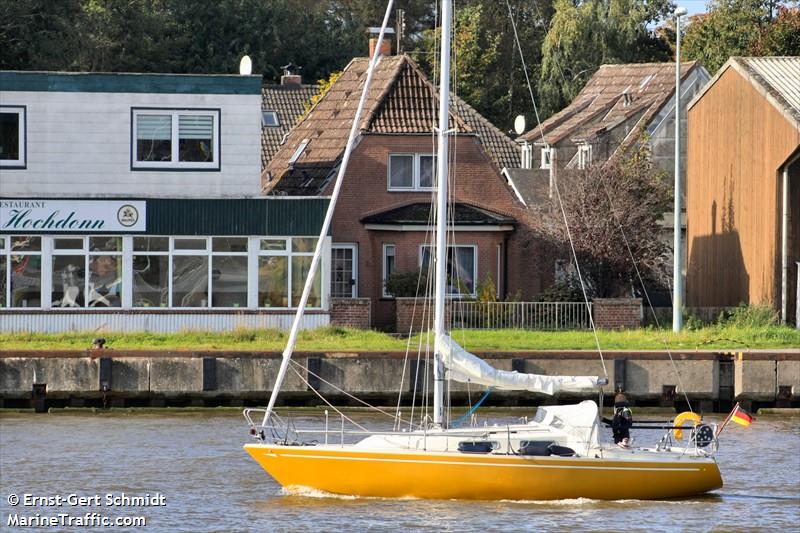 chiquita (Sailing vessel) - IMO , MMSI 211366930, Call Sign DG7398 under the flag of Germany