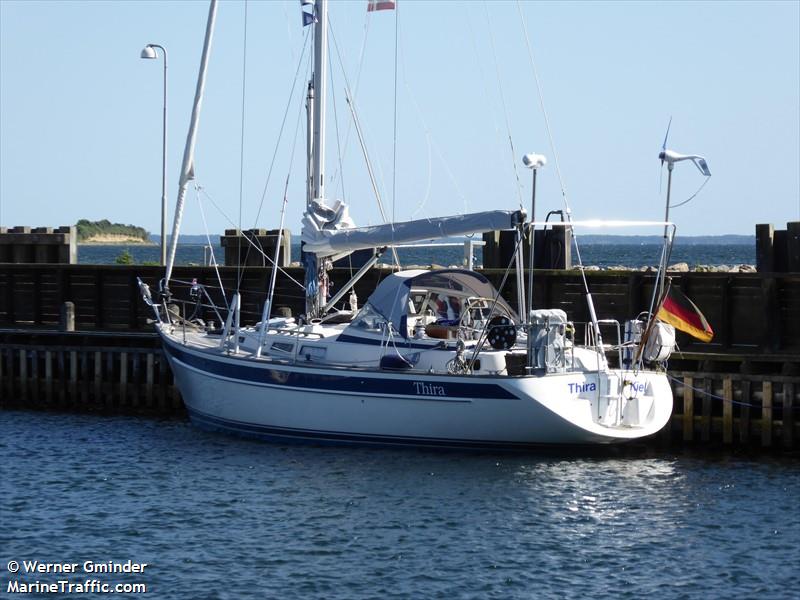 thira (Pleasure craft) - IMO , MMSI 211376760, Call Sign DJ5153 under the flag of Germany