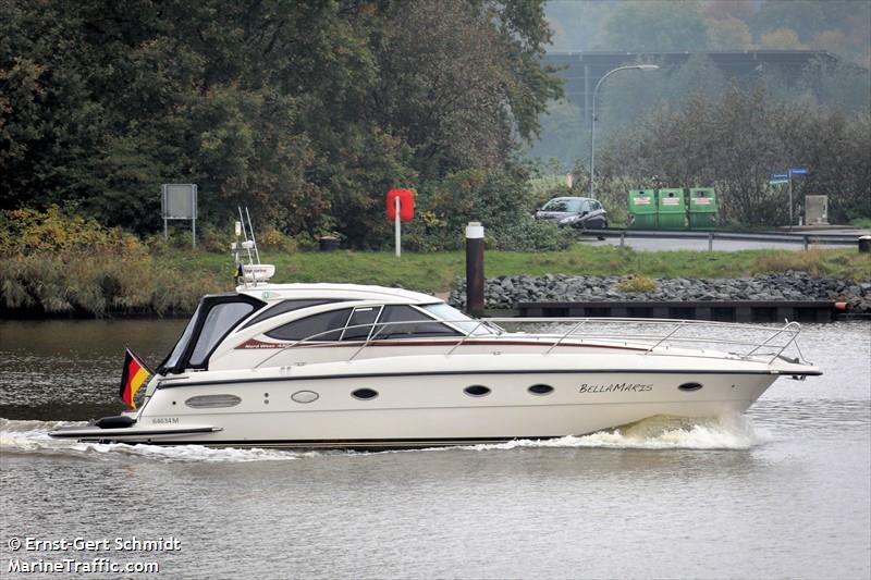 bella maris (Pleasure craft) - IMO , MMSI 211561220, Call Sign DH7012 under the flag of Germany