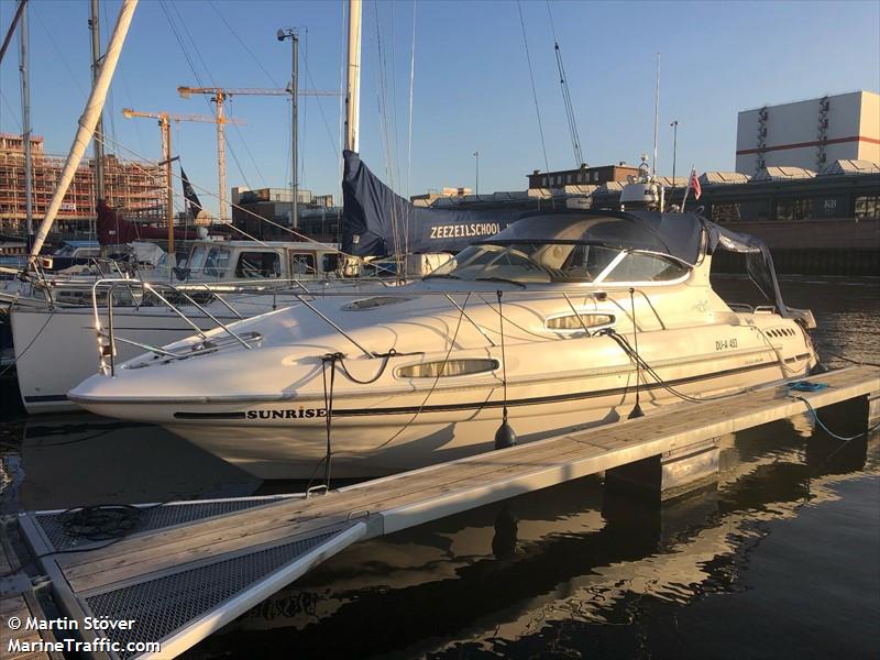 sunrise (Pleasure craft) - IMO , MMSI 211676510, Call Sign DG5142 under the flag of Germany