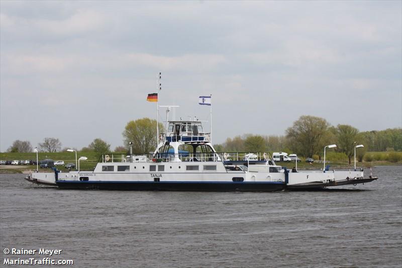 faehre tanja (Passenger ship) - IMO , MMSI 211764940, Call Sign DC7070 under the flag of Germany