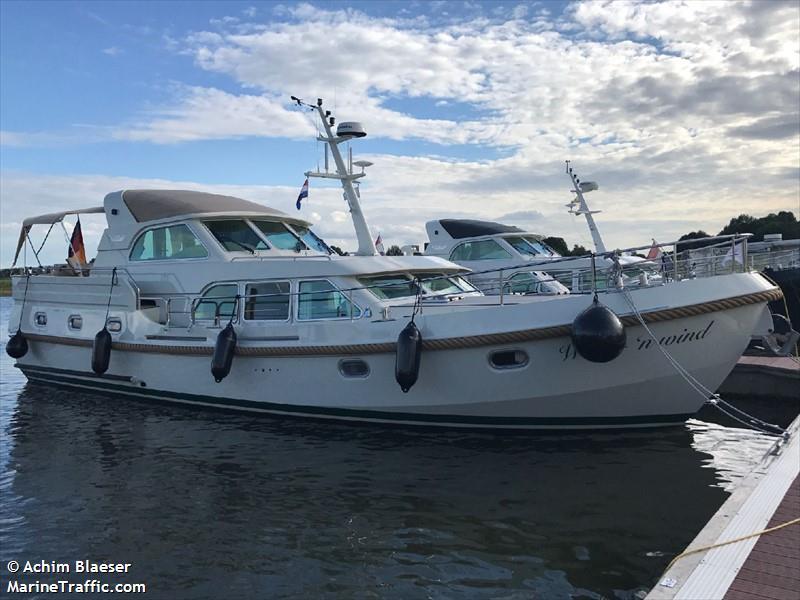 watern wind (Pleasure craft) - IMO , MMSI 211779880, Call Sign DA7463 under the flag of Germany