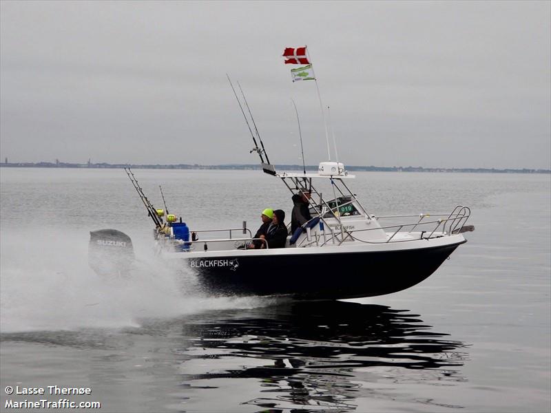 blackfish (Pleasure craft) - IMO , MMSI 219019409, Call Sign XPE6012 under the flag of Denmark