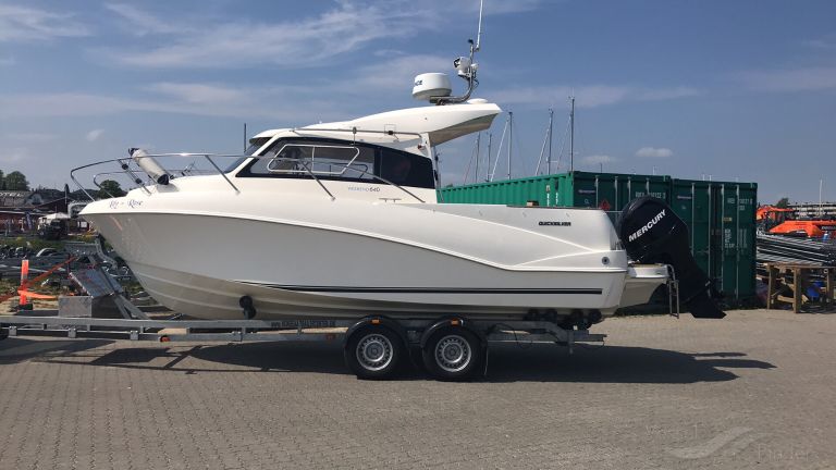 lilly rose (Pleasure craft) - IMO , MMSI 219024954, Call Sign XPH3788 under the flag of Denmark