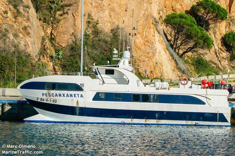 pescanxaneta (Unknown) - IMO , MMSI 224093790, Call Sign 266896 under the flag of Spain