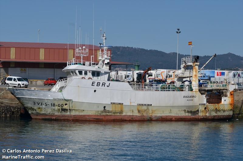 baqueiro (Fishing Vessel) - IMO 8733342, MMSI 224324000, Call Sign EBRJ under the flag of Spain