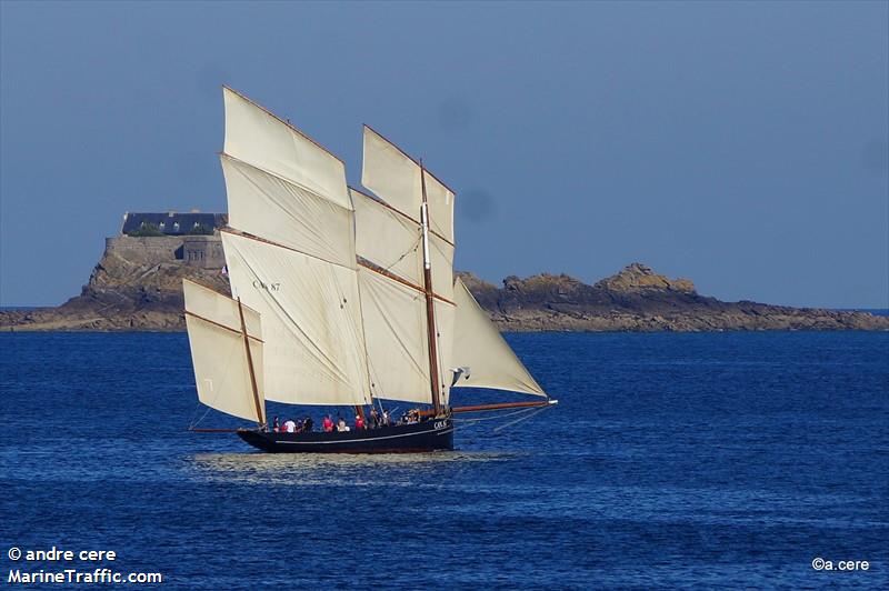 la cancalaise (Sailing vessel) - IMO , MMSI 227262440 under the flag of France