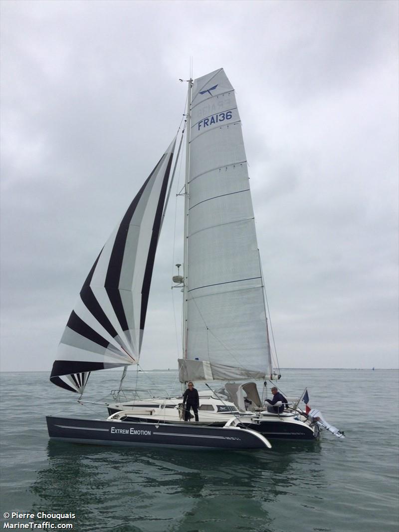 extrem emotion (Sailing vessel) - IMO , MMSI 227298860 under the flag of France