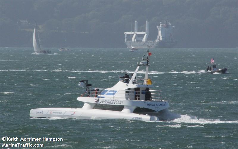 royale atlantic (Pleasure craft) - IMO , MMSI 227593450, Call Sign FGD8150 under the flag of France