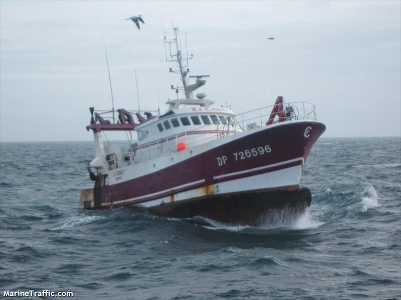 fv daniel auguste (Fishing Vessel) - IMO , MMSI 228369000, Call Sign FGAC under the flag of France