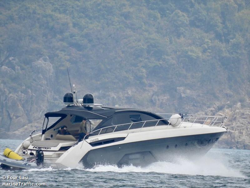 my inception (Pleasure craft) - IMO , MMSI 232007713 under the flag of United Kingdom (UK)