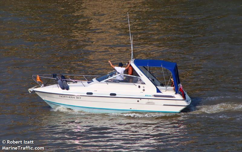 northern sky (Pleasure craft) - IMO , MMSI 232021519, Call Sign MFBN5 under the flag of United Kingdom (UK)