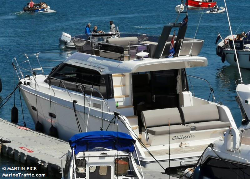 chilaxin (Pleasure craft) - IMO , MMSI 232025980, Call Sign MGQR7 under the flag of United Kingdom (UK)