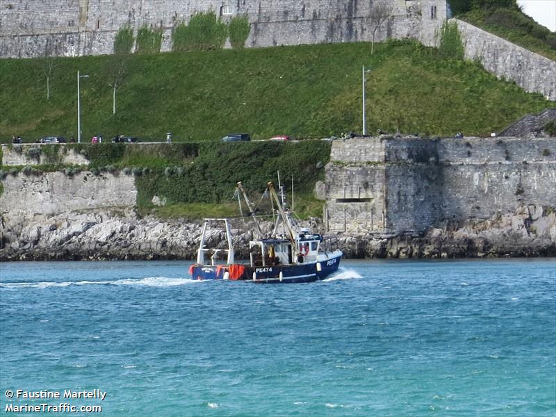 mfv harvey grace (Fishing vessel) - IMO , MMSI 235090448, Call Sign MGFW8 under the flag of United Kingdom (UK)