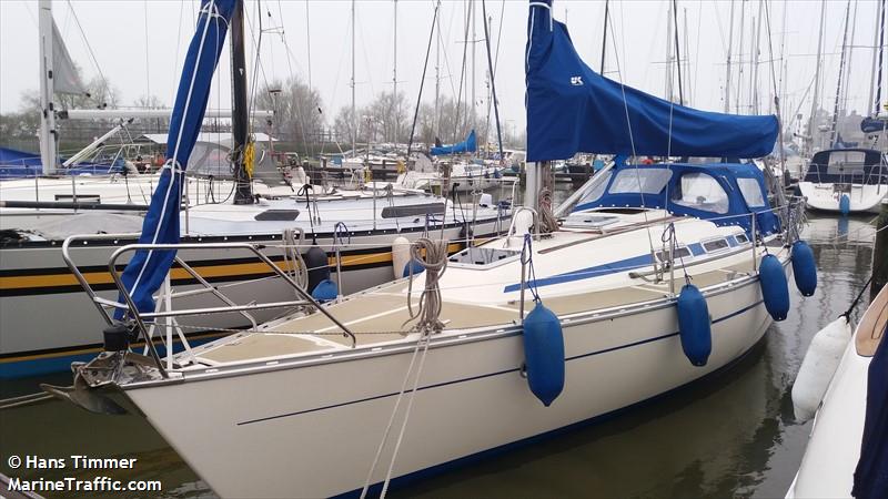 carolina (Sailing vessel) - IMO , MMSI 244024799, Call Sign PF3729 under the flag of Netherlands