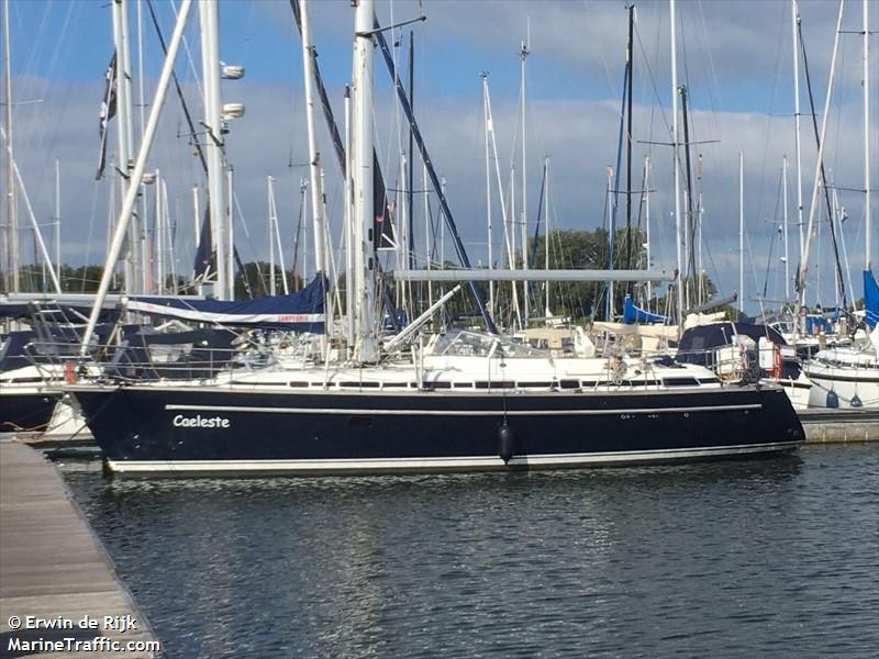 caeleste (Pleasure craft) - IMO , MMSI 244087070, Call Sign P13955 under the flag of Netherlands