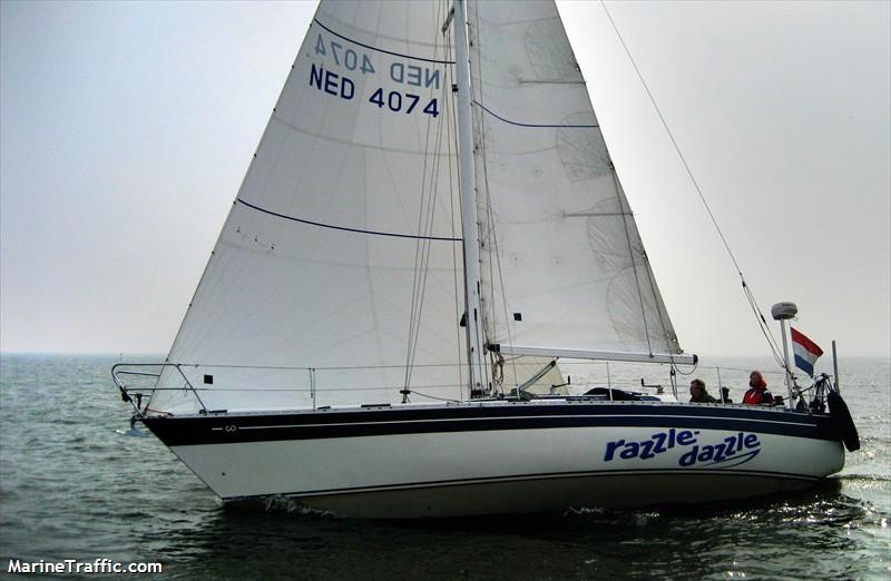 razzle dazzle (Sailing vessel) - IMO , MMSI 244630424, Call Sign PF8818 under the flag of Netherlands