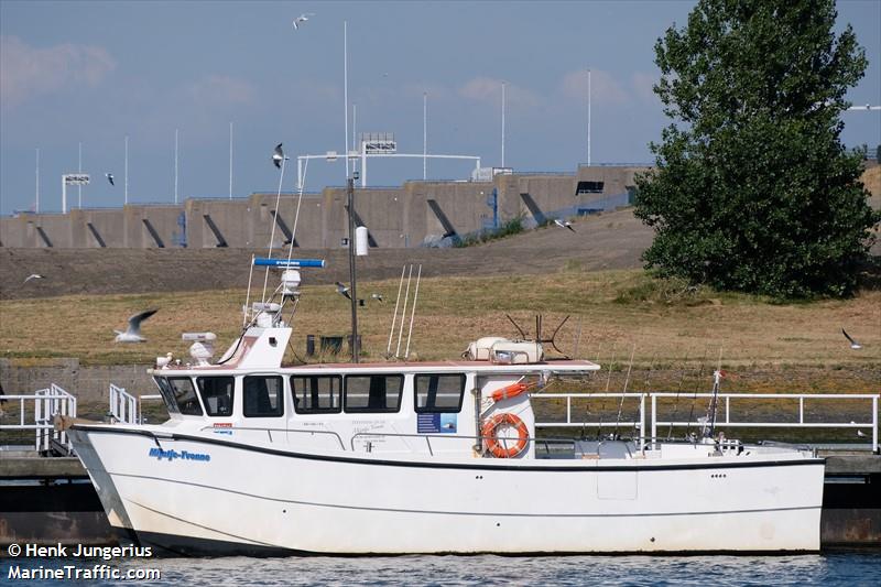 mijntje yvonne (Pleasure craft) - IMO , MMSI 244850817, Call Sign PA6516 under the flag of Netherlands