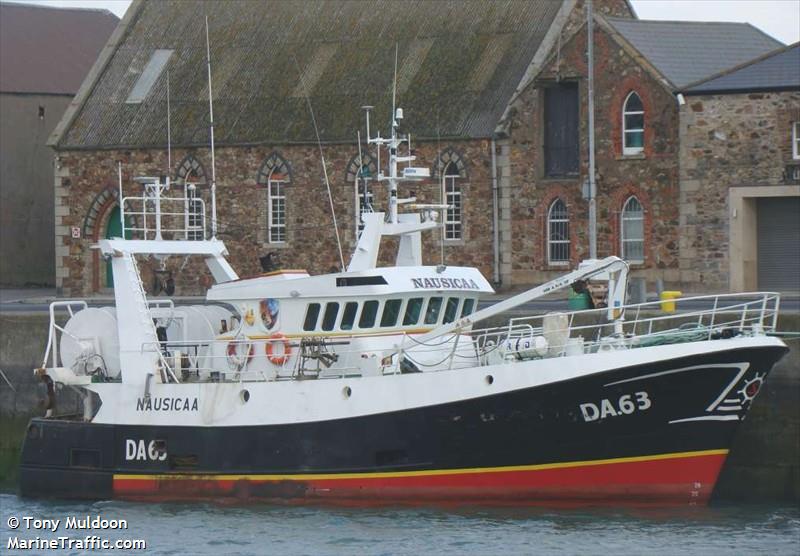 nausicaa (-) - IMO , MMSI 250000283, Call Sign EI3671 under the flag of Ireland