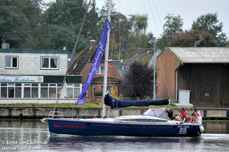 blue horizon (Sailing vessel) - IMO , MMSI 261018120, Call Sign SPG3364 under the flag of Poland