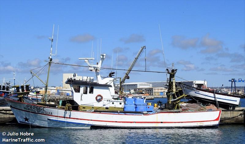 rumo da sr.a da guia (Fishing vessel) - IMO , MMSI 263500201, Call Sign CUBY7 under the flag of Portugal